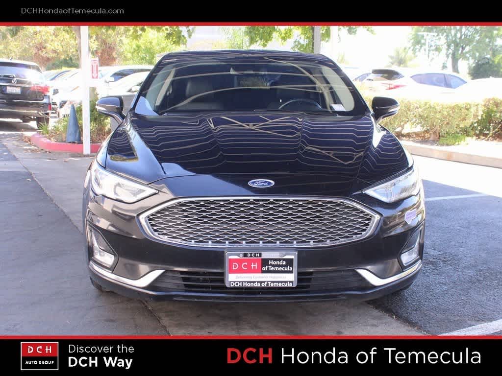 Used 2019 Ford Fusion Energi Titanium with VIN 3FA6P0SU5KR208955 for sale in Temecula, CA