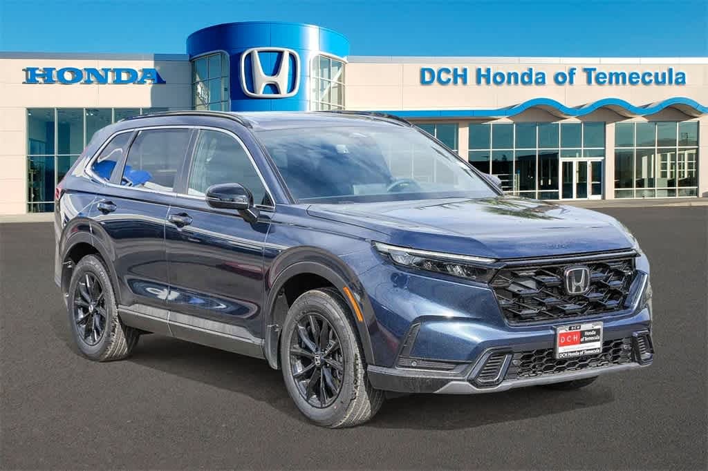 New 2025 Honda CRV Hybrid SportL Canyon River Blue For Sale in Temecula Near Perris, Hemet