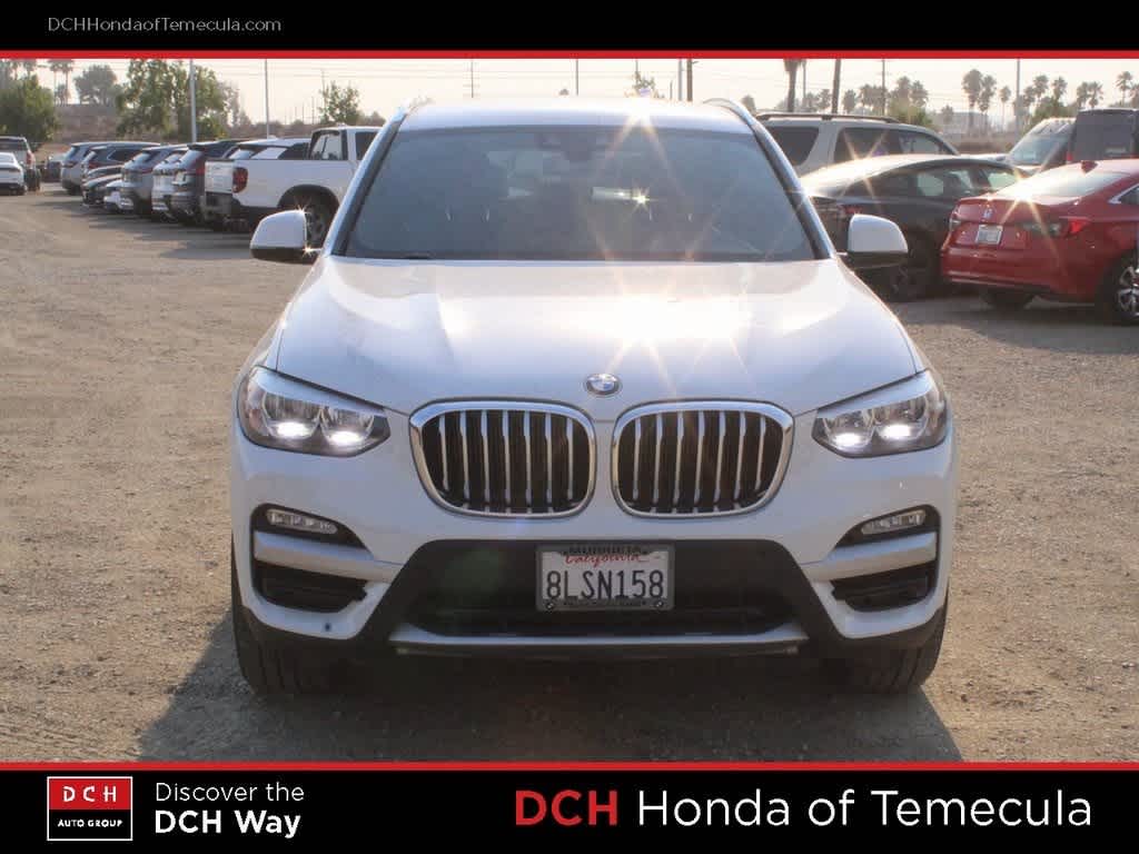 Used 2019 BMW X3 30i with VIN 5UXTR7C54KLR47593 for sale in Temecula, CA