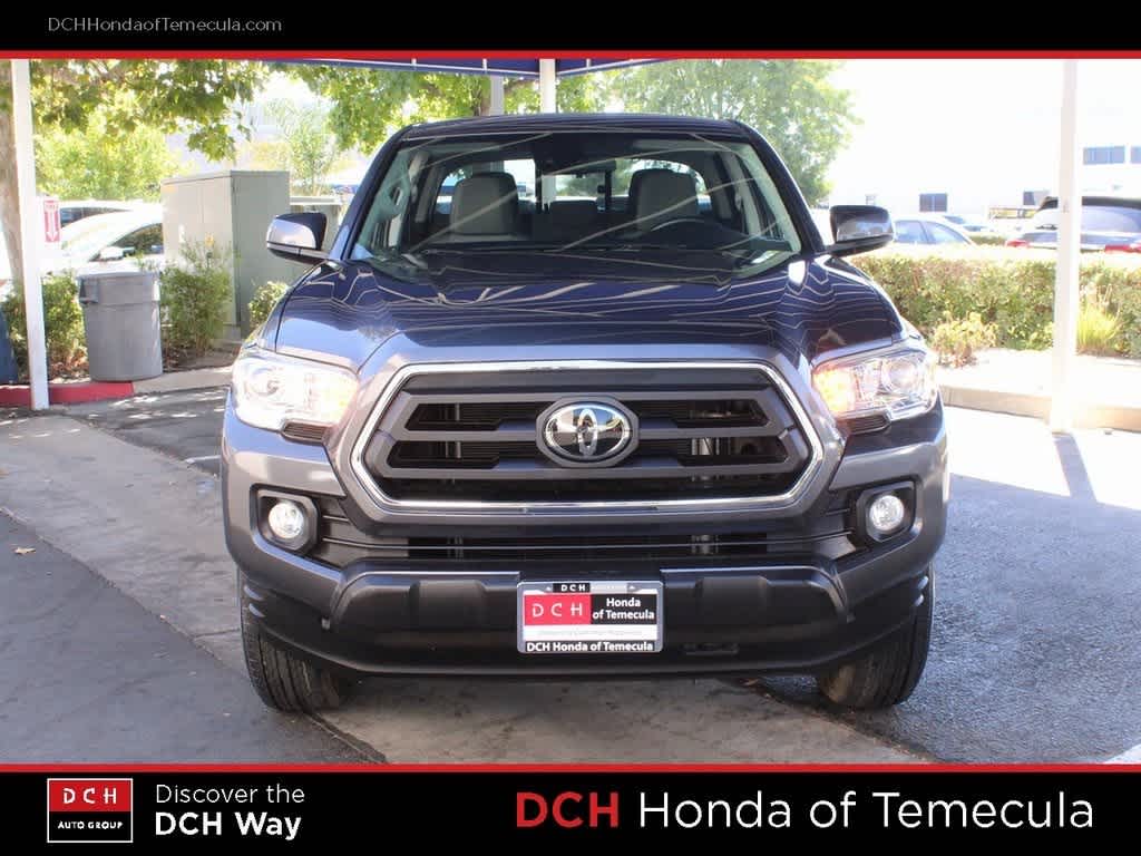 Used 2021 Toyota Tacoma SR5 with VIN 3TYAX5GN6MT031033 for sale in Temecula, CA