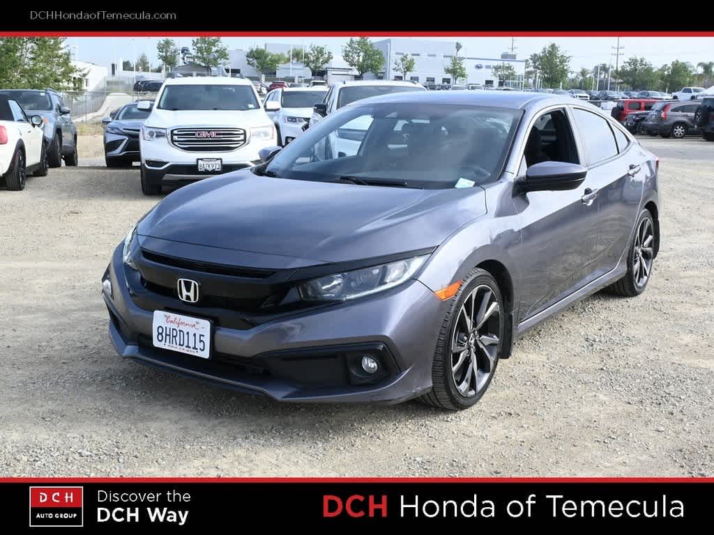 2019 Honda Civic Sport Hero Image