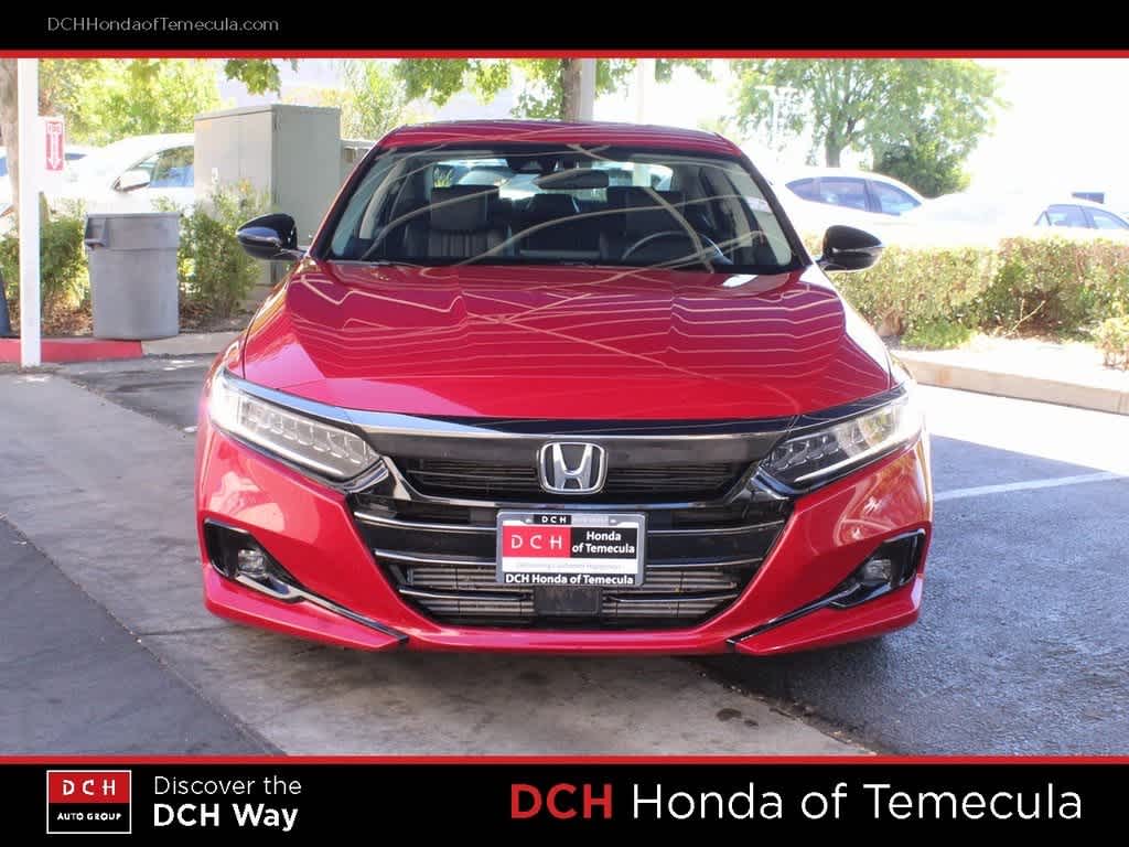 Certified 2021 Honda Accord Sport SE with VIN 1HGCV1F46MA090285 for sale in Temecula, CA