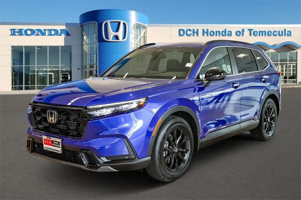 New 2025 Honda CRV Hybrid SportL Still Night Pearl For Sale in Temecula Near Perris, Hemet