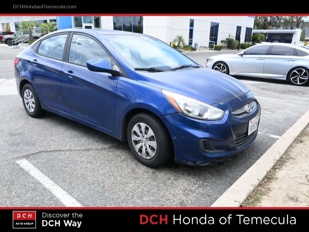 Used 2016 Hyundai Accent SE with VIN KMHCT4AE4GU071884 for sale in Temecula, CA