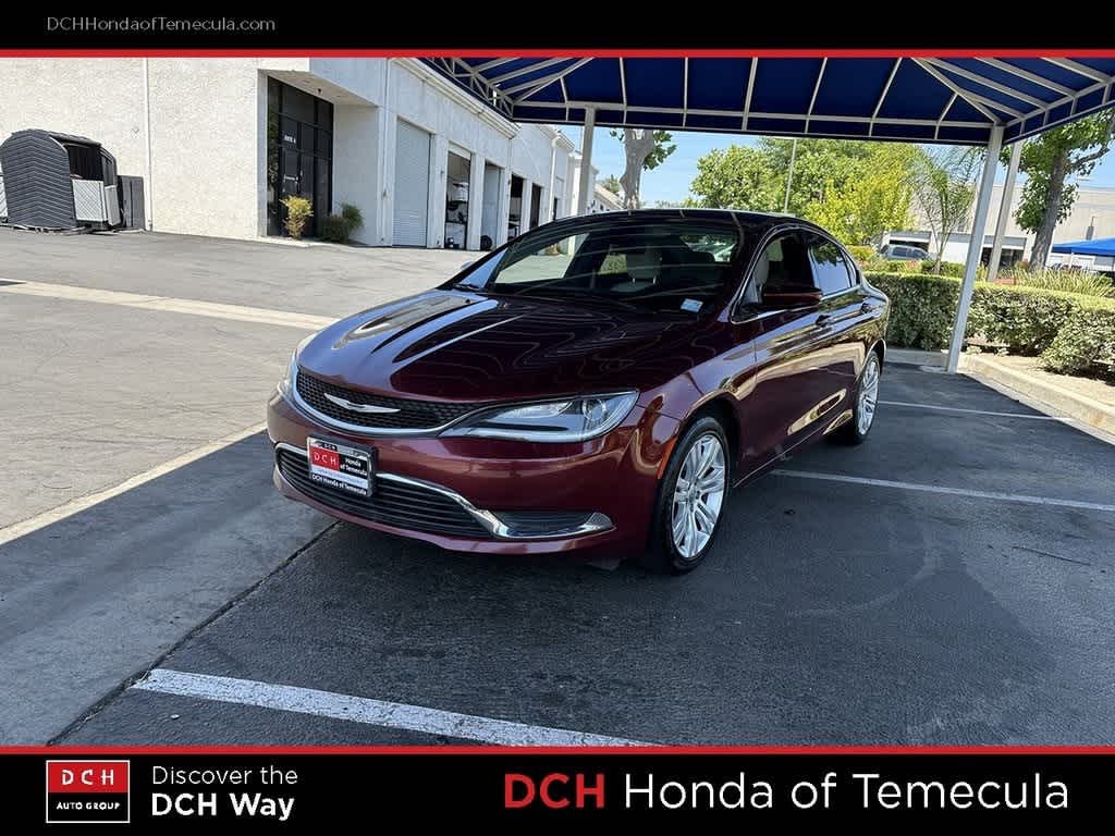 2015 Chrysler 200 Limited -
                  Temecula, CA