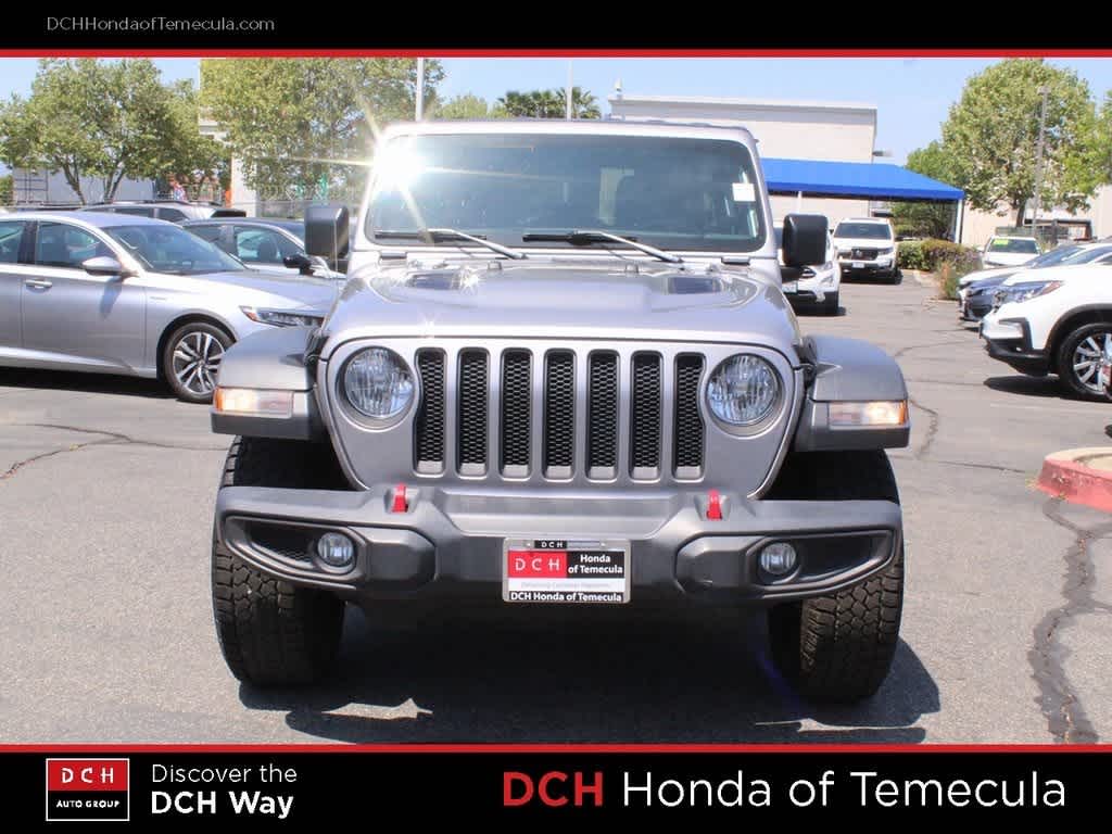 Used 2021 Jeep Wrangler Unlimited Rubicon with VIN 1C4HJXFN9MW668085 for sale in Temecula, CA