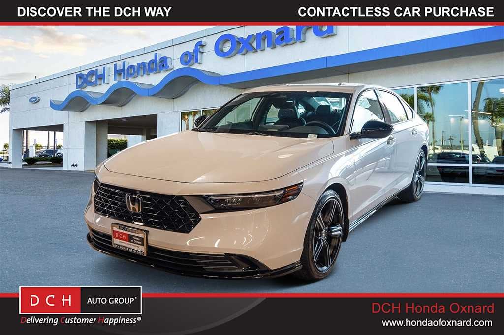 New 2025 Honda Accord Hybrid Sport-L Sedan