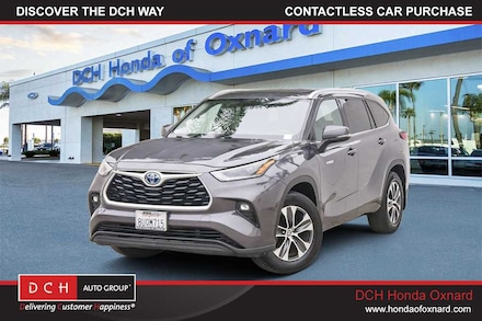 Used 2021 Toyota Highlander Hybrid XLE SUV Oxnard, CA