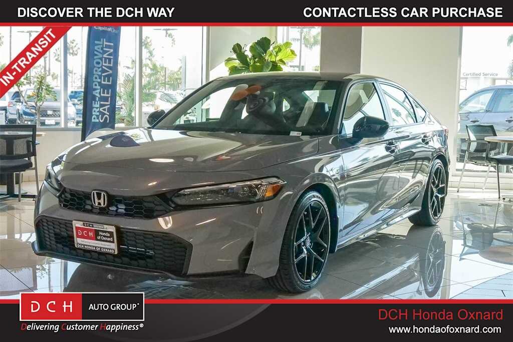 New 2026 Honda Civic Sport Sedan