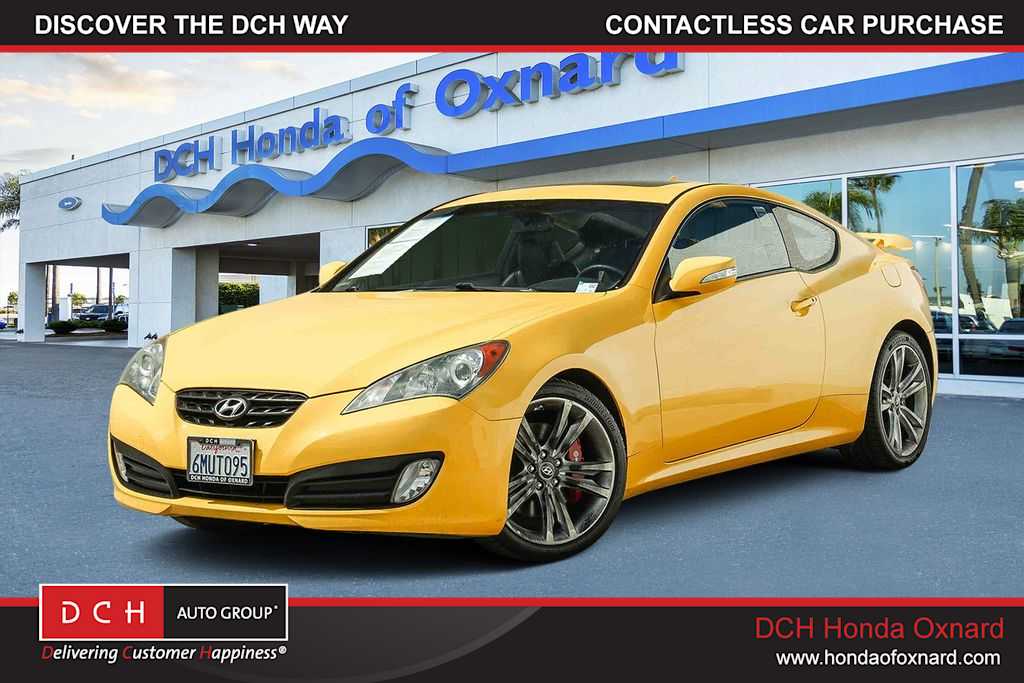 Used 2010 Hyundai Genesis Coupe Track with VIN KMHHU6KH7AU013038 for sale in Oxnard, CA