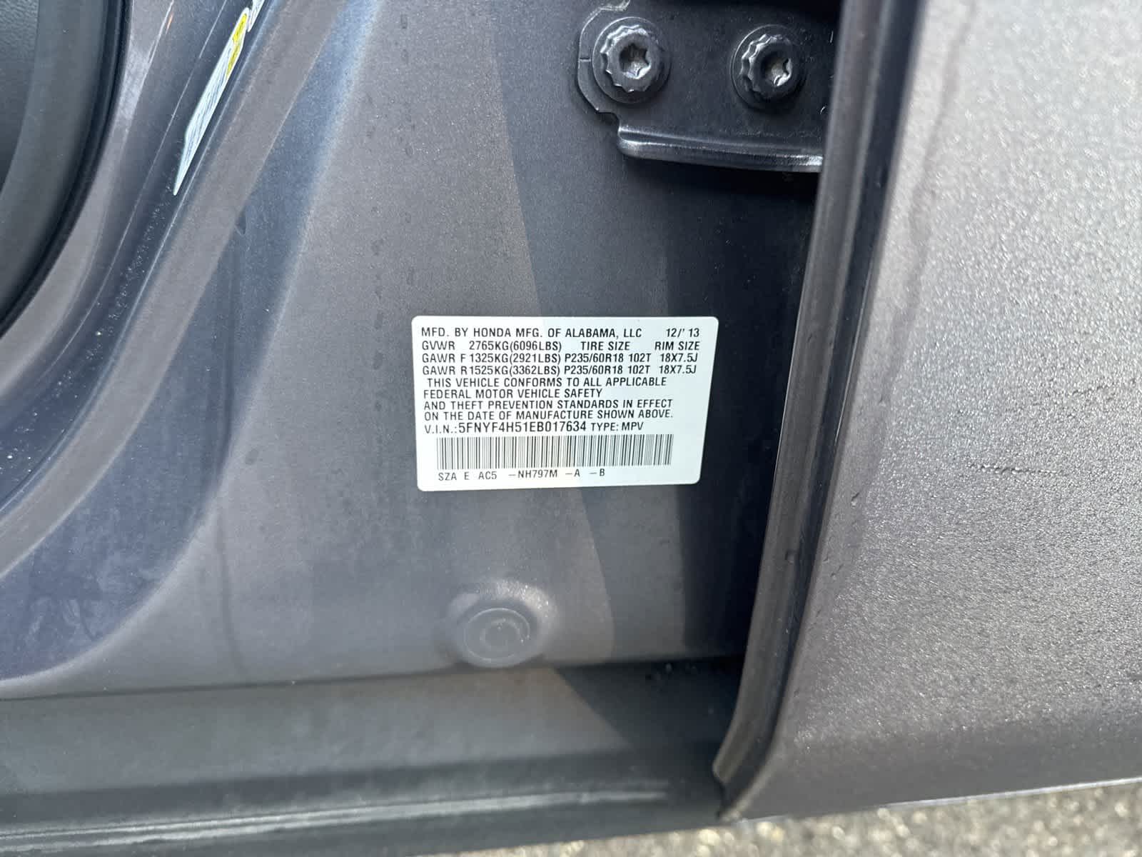 Thumbnail: 2014 Honda Pilot - 21