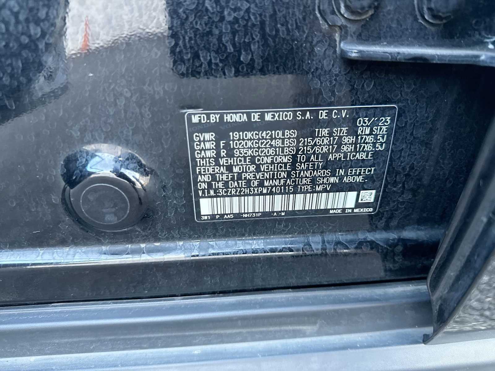 Thumbnail: 2023 Honda HR-V - 33