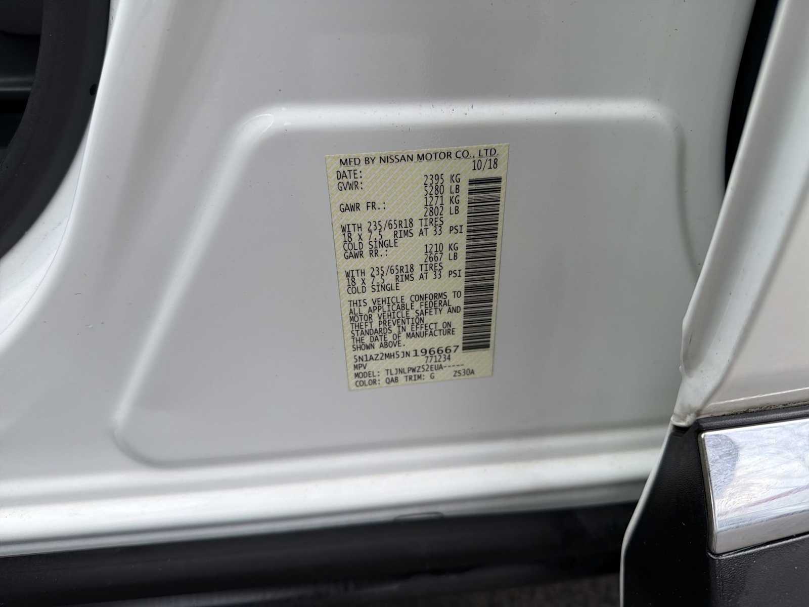 Thumbnail: 2018 Nissan Murano - 34