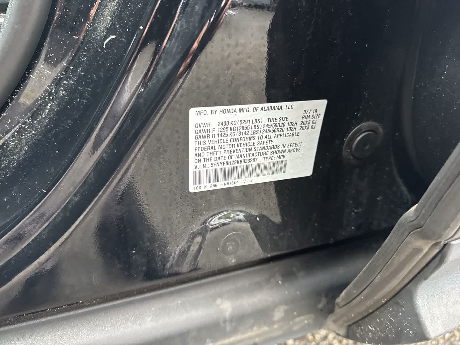 2019 Honda Passport Sport 21