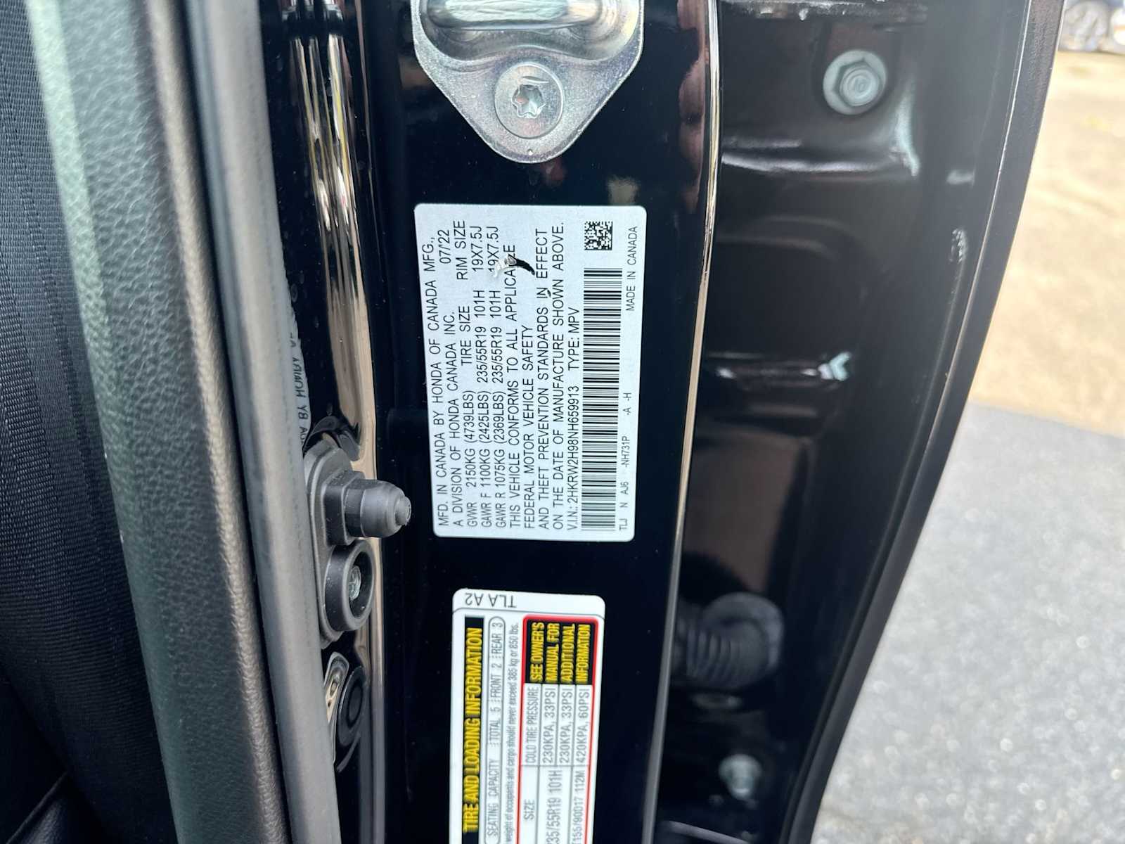 2022 Honda CR-V Touring 35