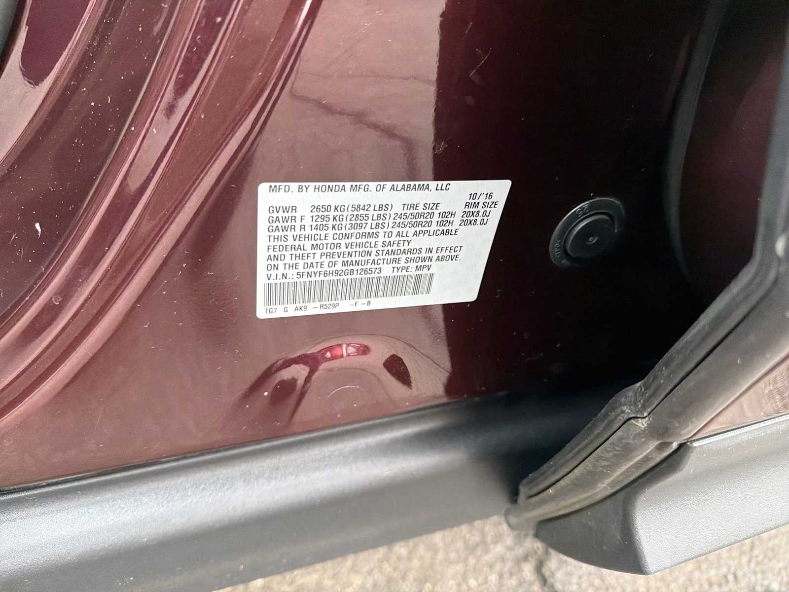 Thumbnail: 2016 Honda Pilot - 35