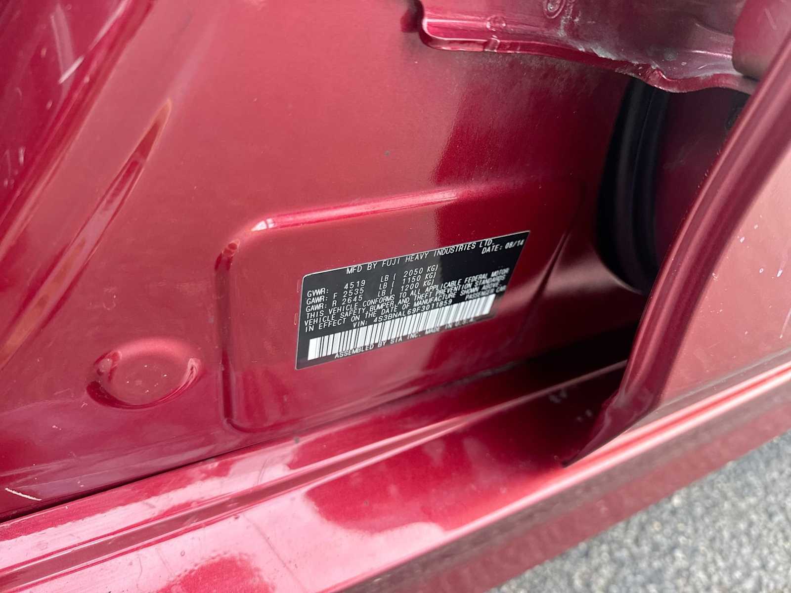 Thumbnail: 2015 Subaru Legacy - 34