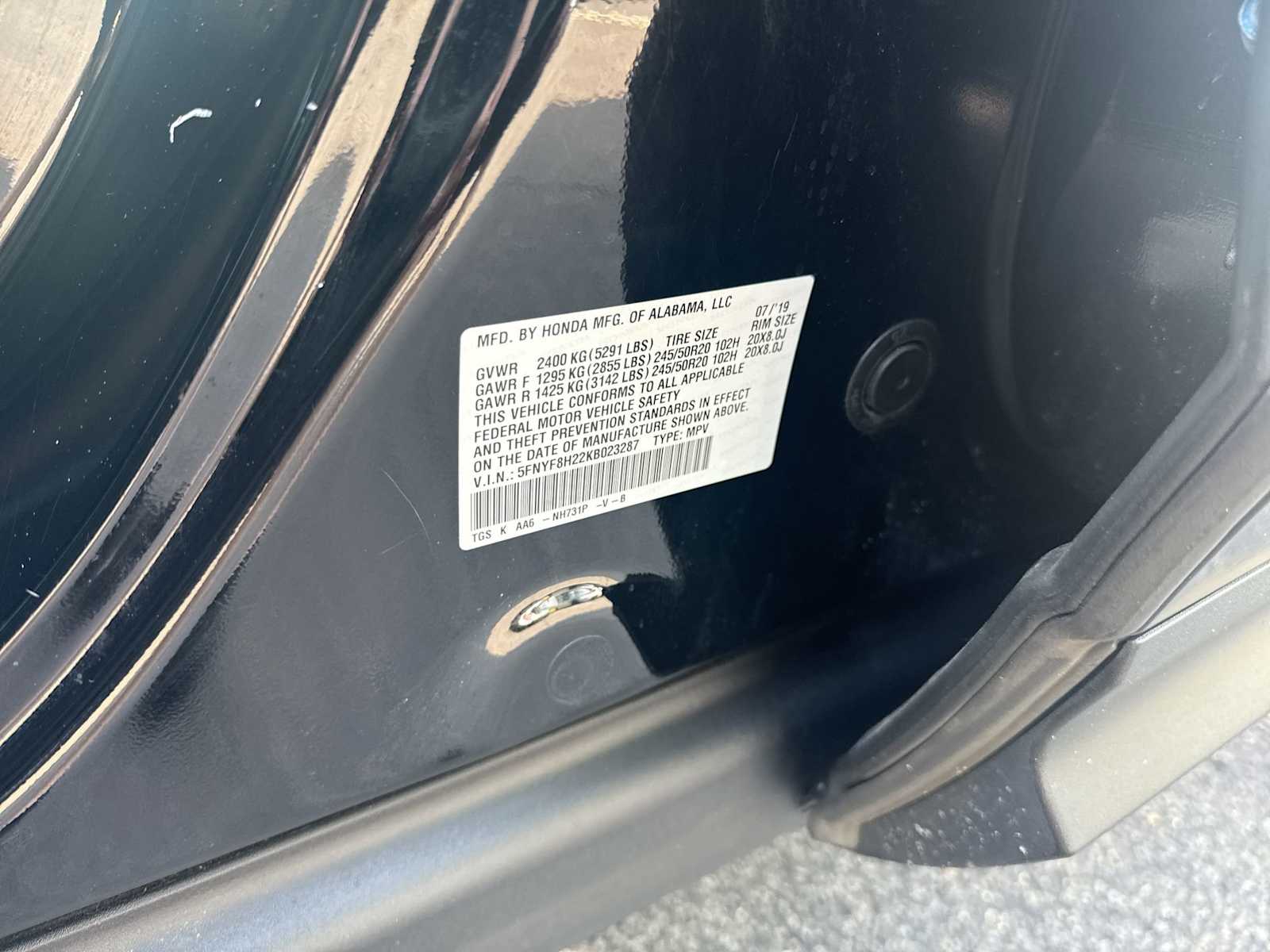 2019 Honda Passport Sport 32