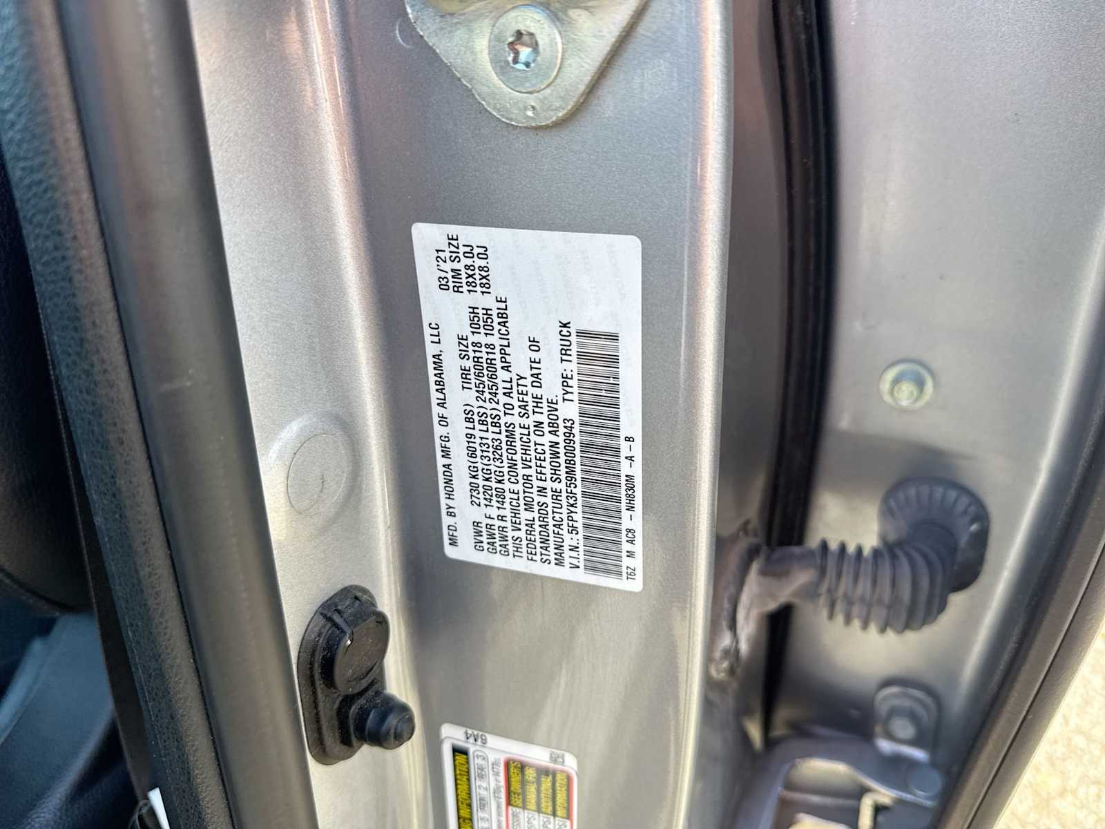 Thumbnail: 2021 Honda Ridgeline - 35