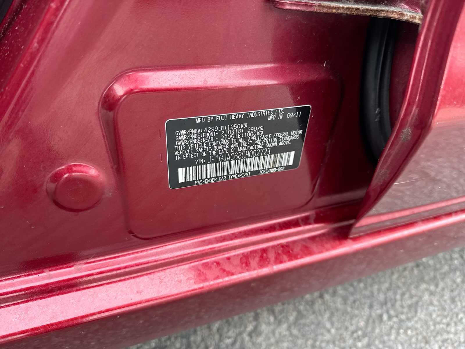 Thumbnail: 2012 Subaru Impreza - 31