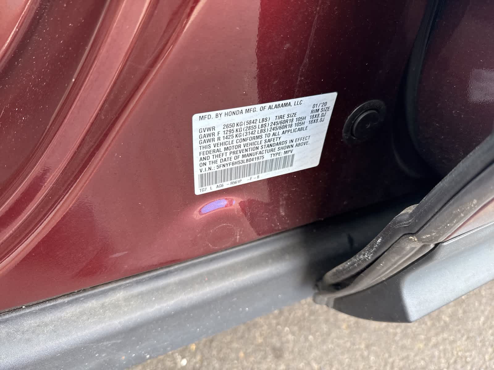 Thumbnail: 2020 Honda Pilot - 22