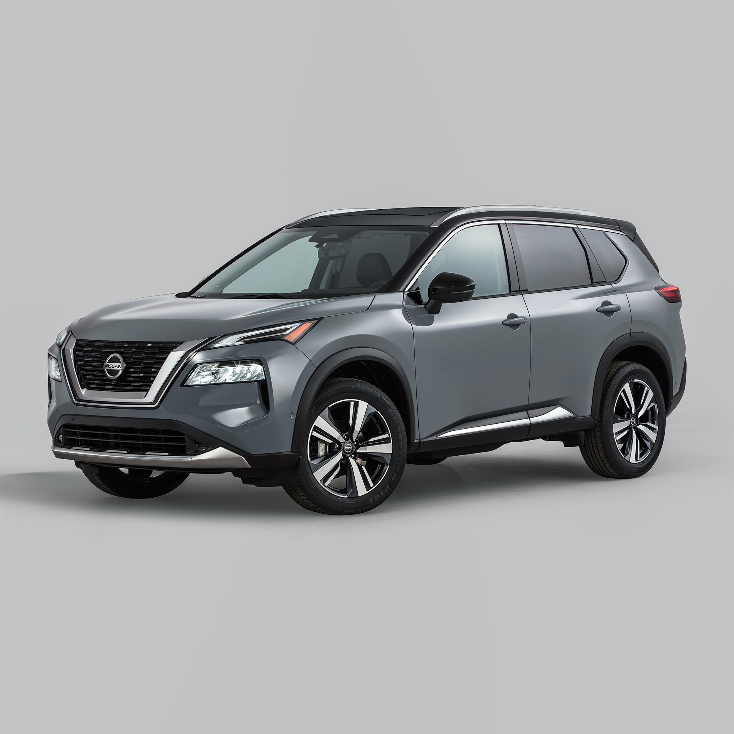 grey Nissan Rogue