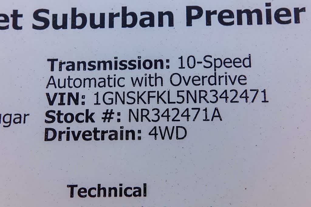 Thumbnail: 2022 Chevrolet Suburban - 28