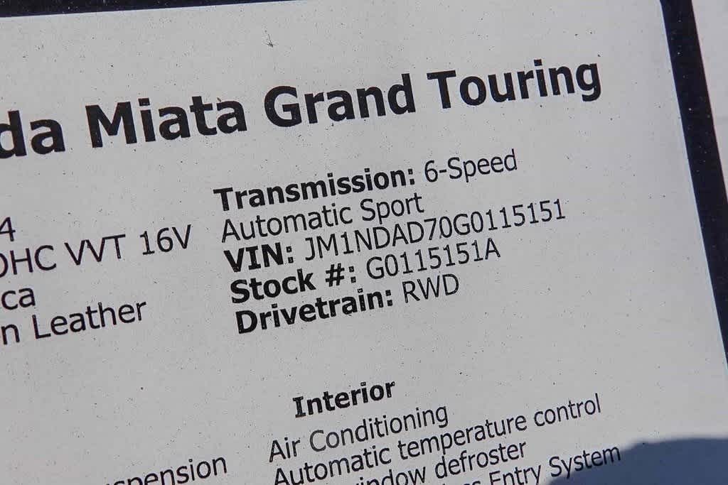 Thumbnail: 2016 Mazda MX-5 Miata - 31