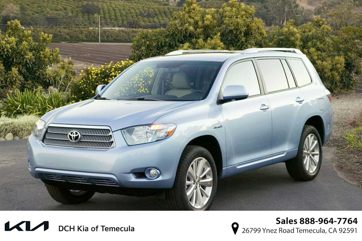 2008 Toyota Highlander Limited -
                  Temecula, CA