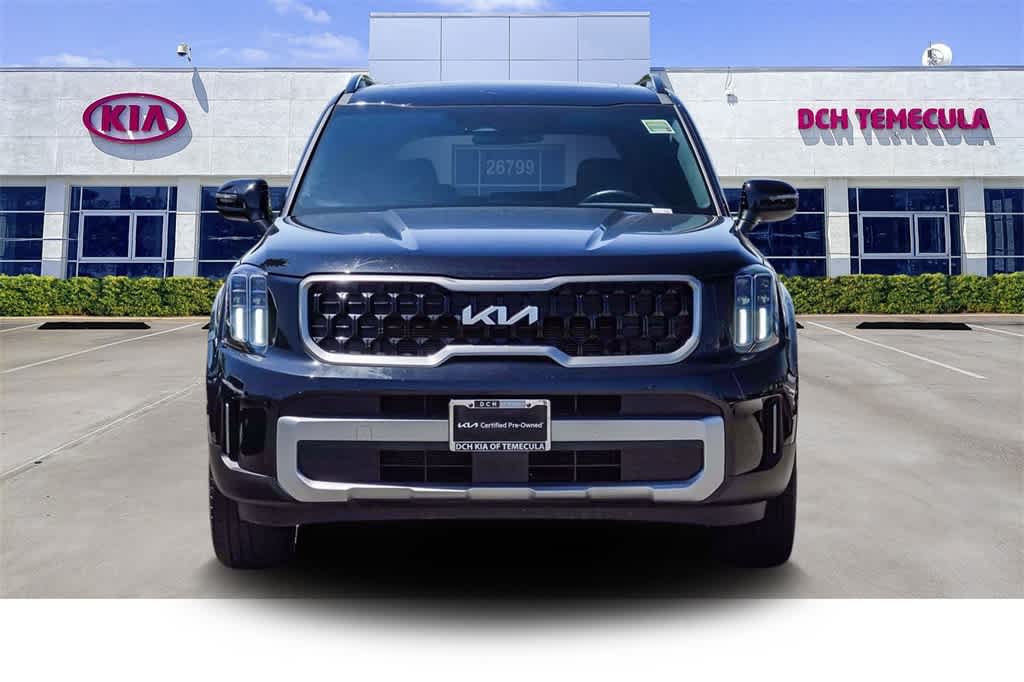 Certified 2023 Kia Telluride EX X-Line with VIN 5XYP3DGC7PG393920 for sale in Temecula, CA