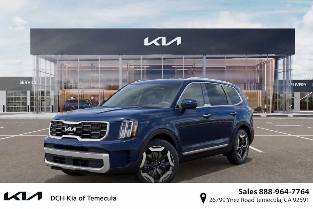 New 2024 Kia Telluride S SUV Midnight Lake Blue For Sale in Temecula CA