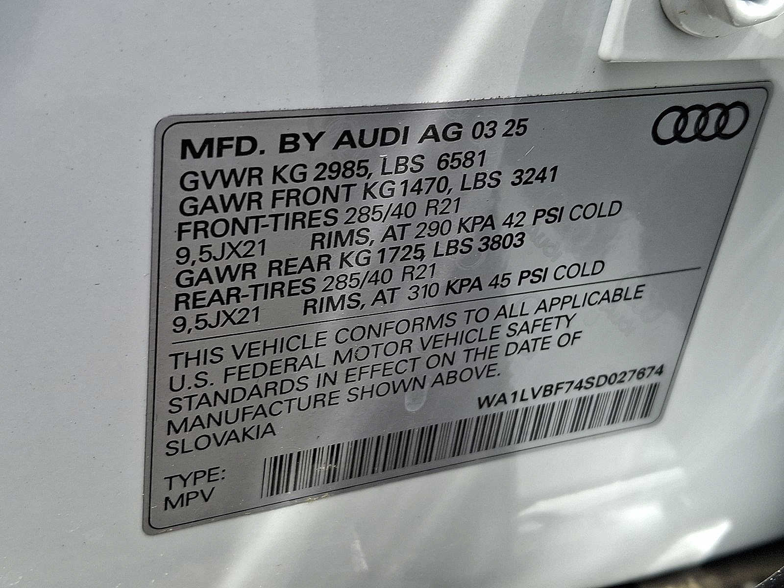 2025 Audi Q7 Premium Plus 15