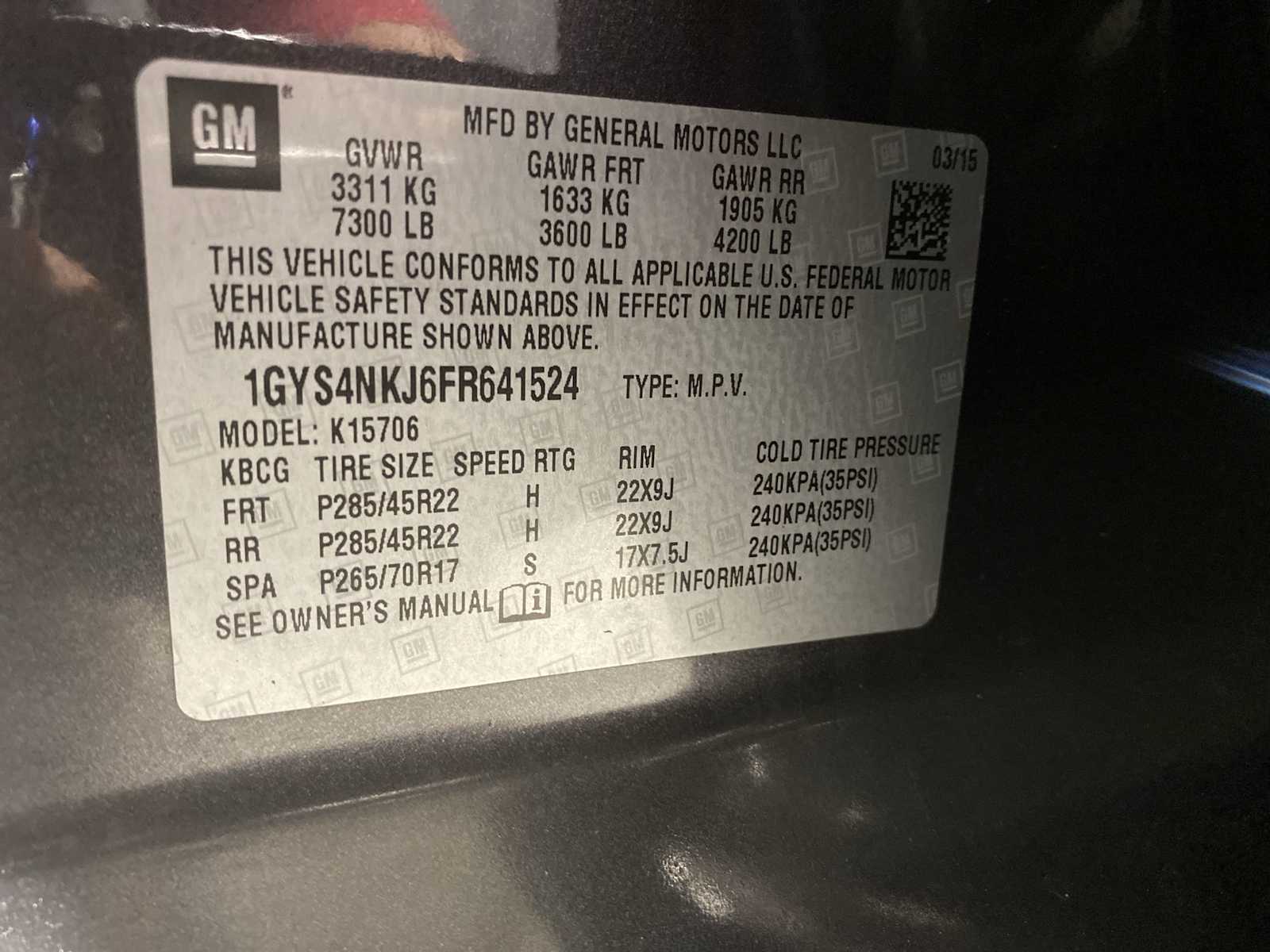 Thumbnail: 2015 Cadillac Escalade - 21