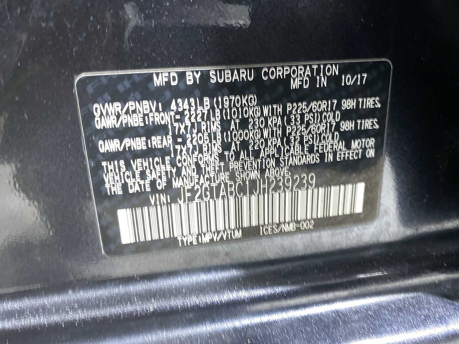 Thumbnail: 2018 Subaru Crosstrek - 21