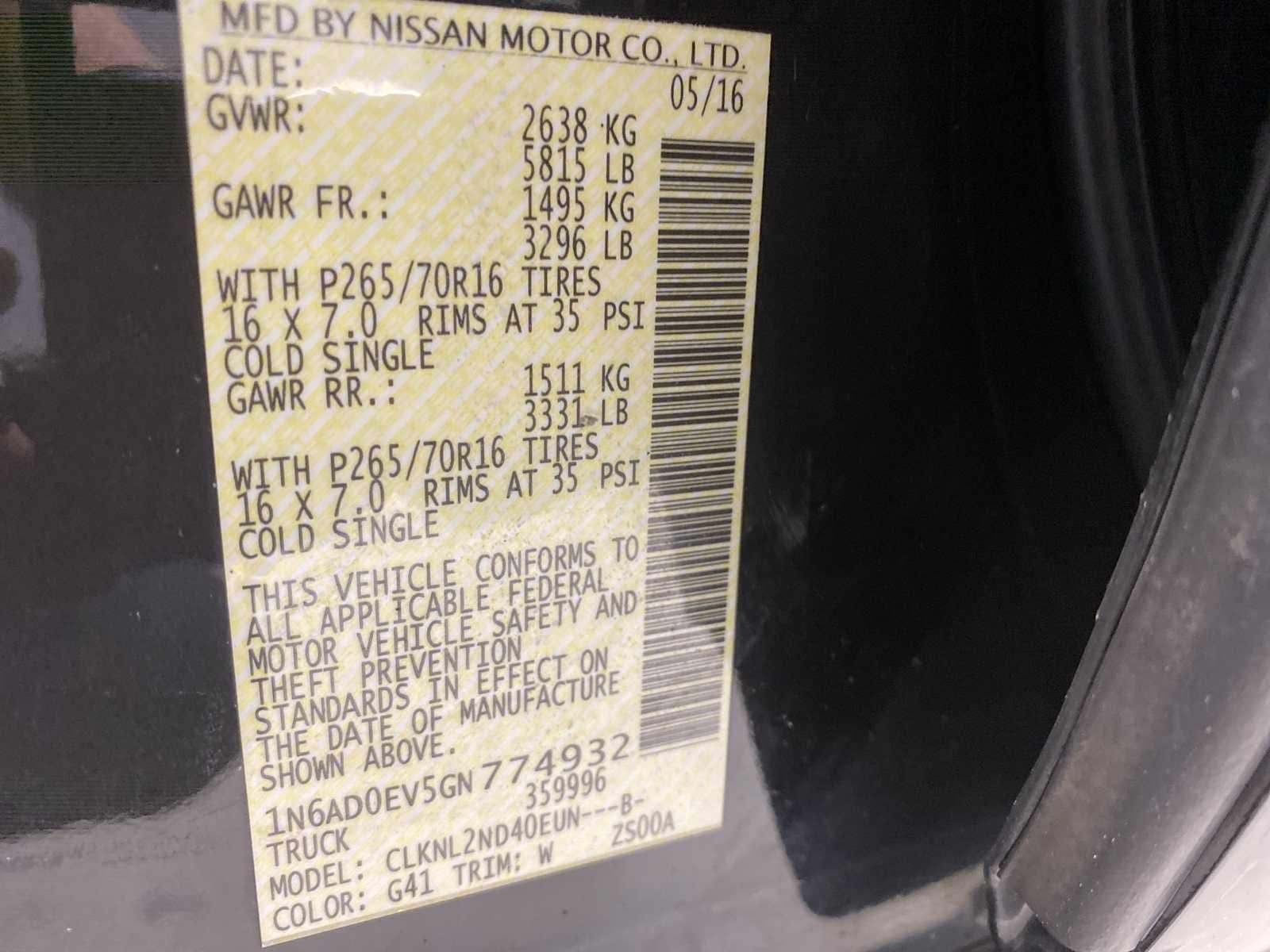 Thumbnail: 2016 Nissan Frontier - 21