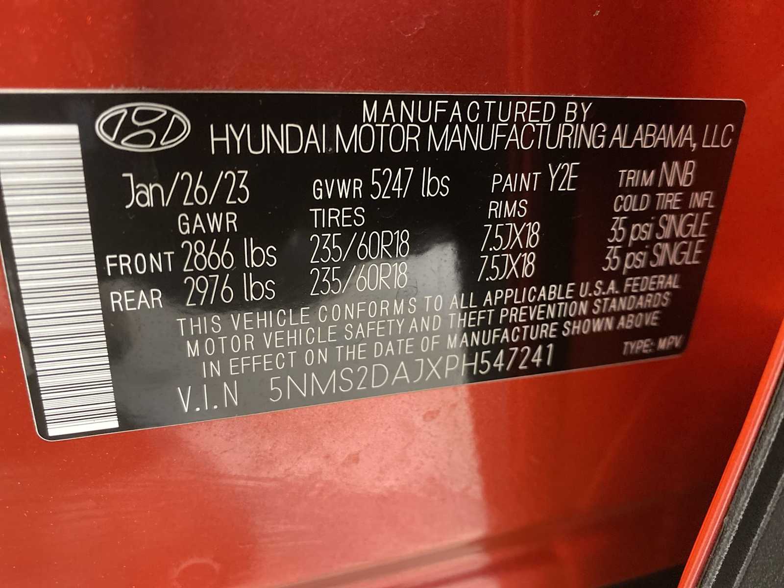 Thumbnail: 2023 Hyundai Santa Fe - 21