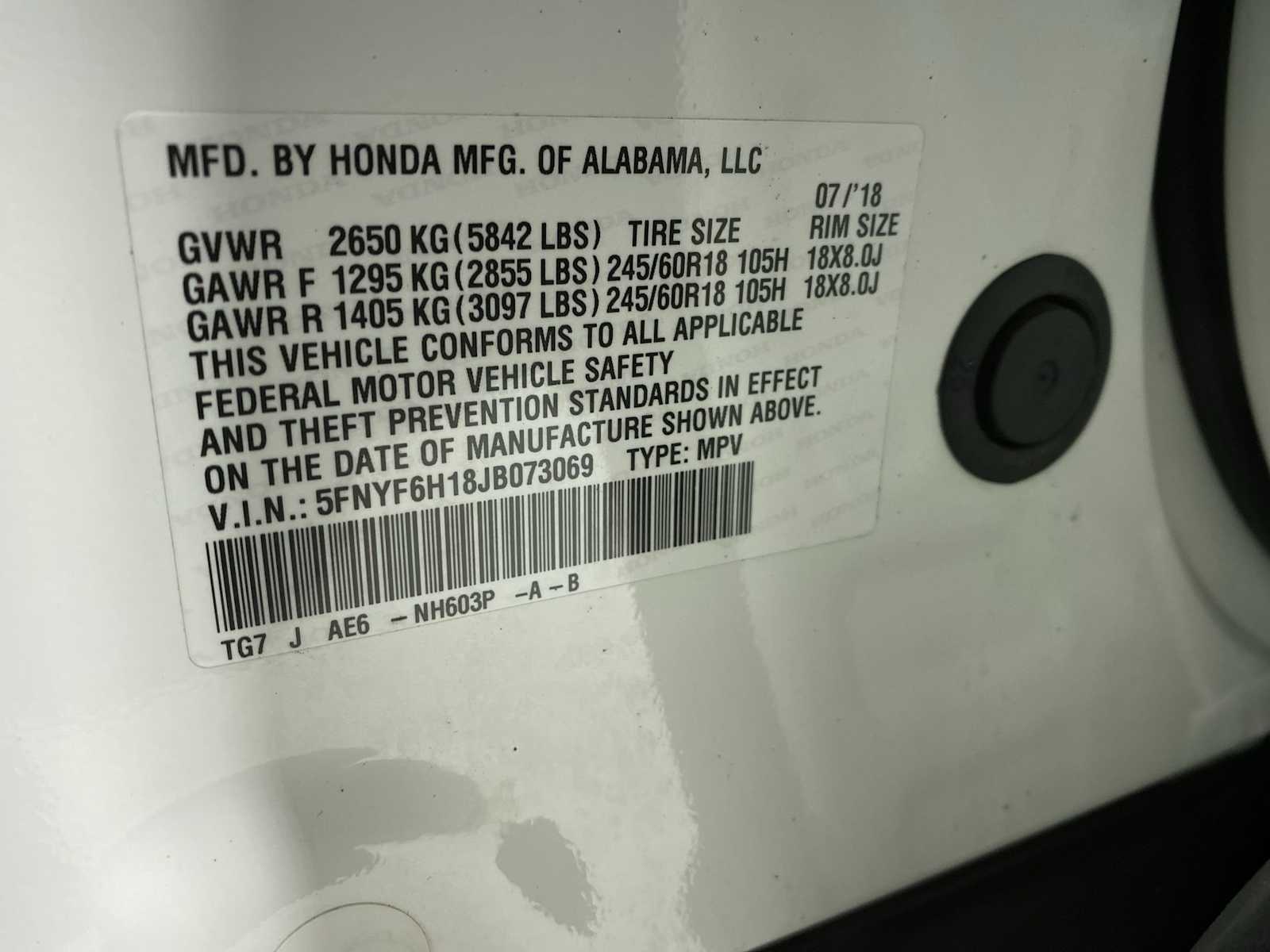 Thumbnail: 2018 Honda Pilot - 21