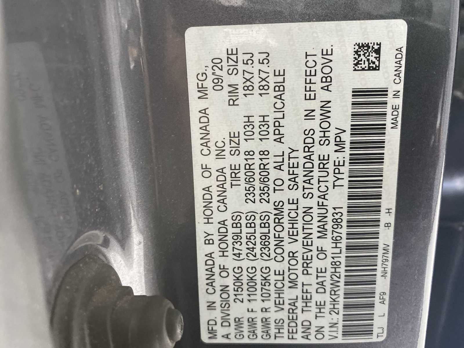 Thumbnail: 2020 Honda CR-V - 21