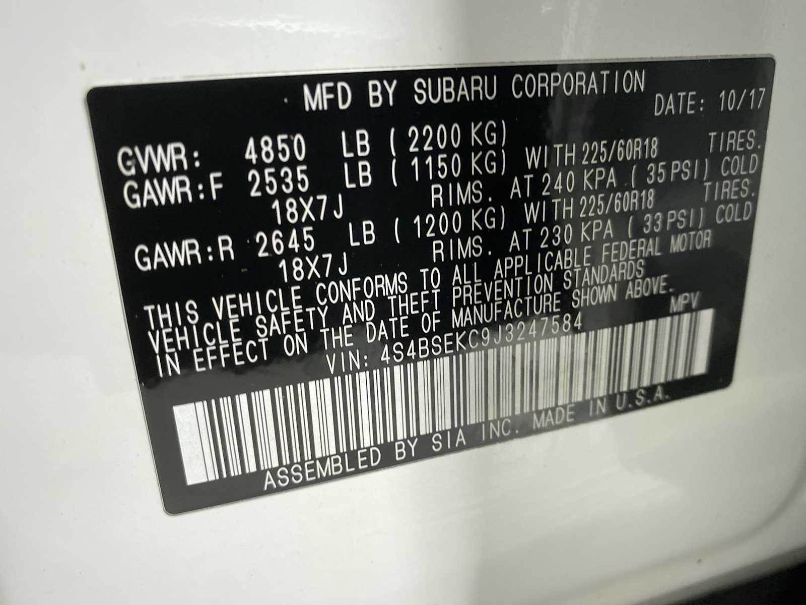 Thumbnail: 2018 Subaru Outback - 21