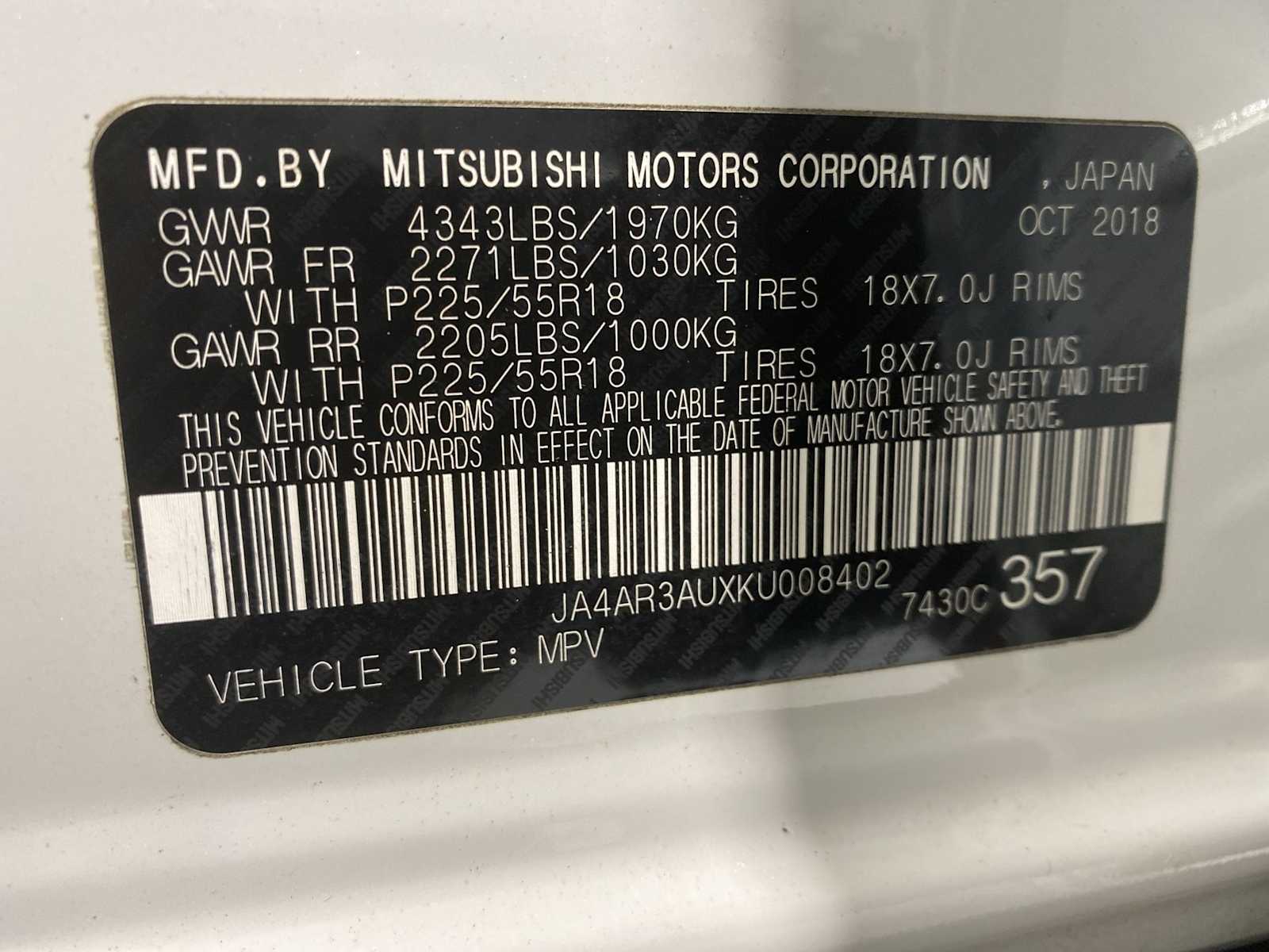 Thumbnail: 2019 Mitsubishi Outlander Sport - 21