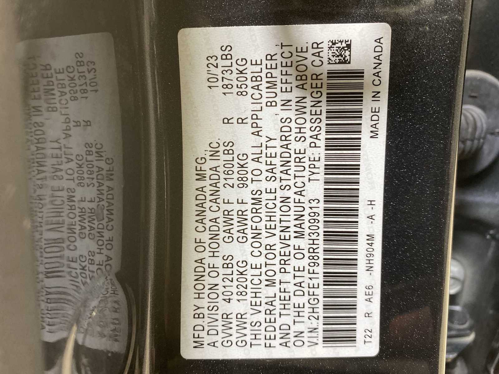 Thumbnail: 2024 Honda Civic - 21