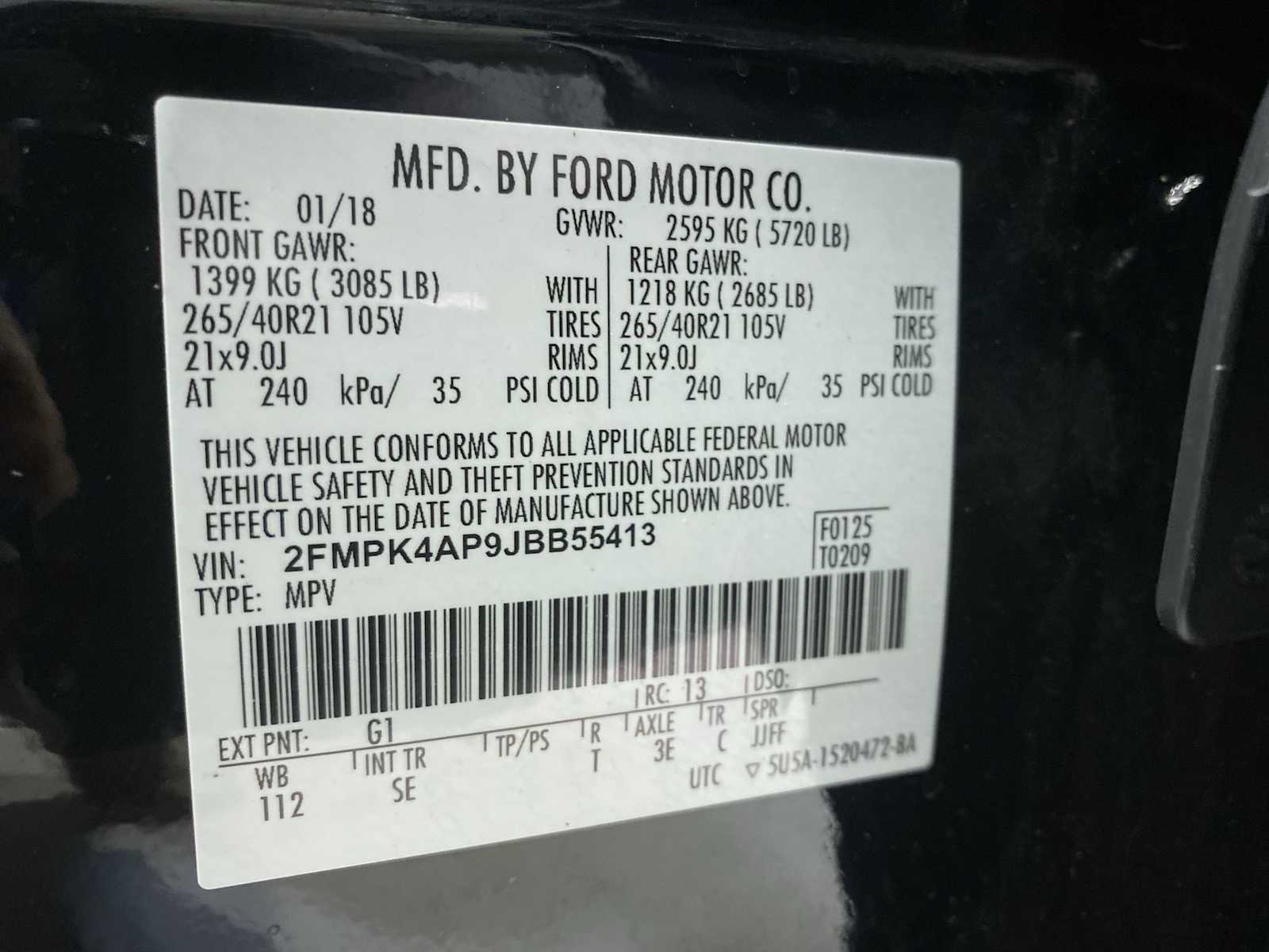 Thumbnail: 2018 Ford Edge - 21