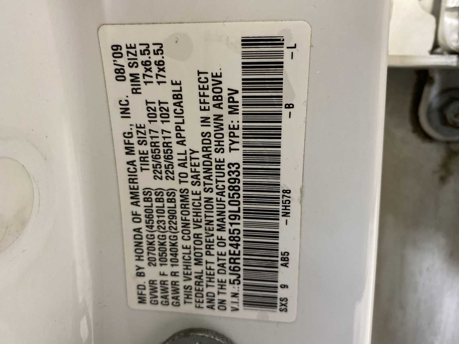 Thumbnail: 2009 Honda CR-V - 21