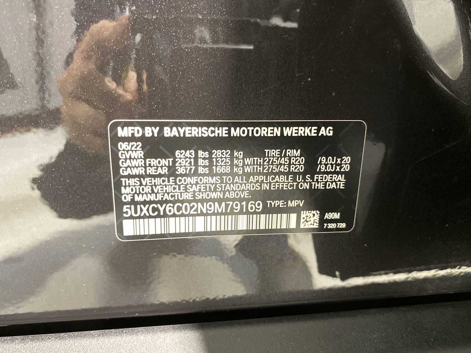 2022 BMW X6 xDrive40i 21