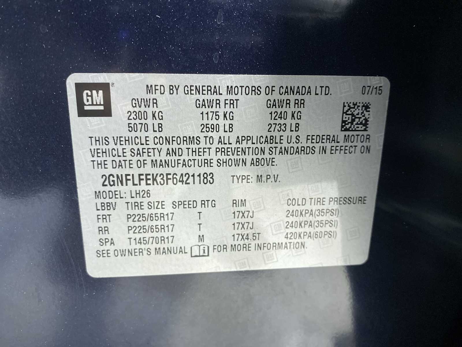 Thumbnail: 2015 Chevrolet Equinox - 21