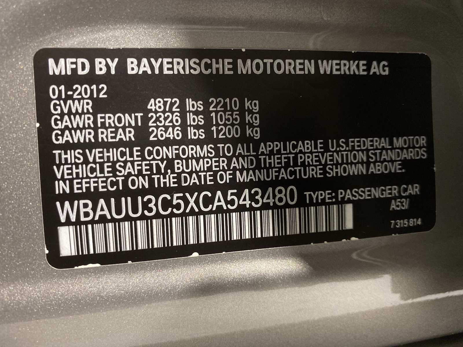 Thumbnail: 2012 BMW 3 Series - 21