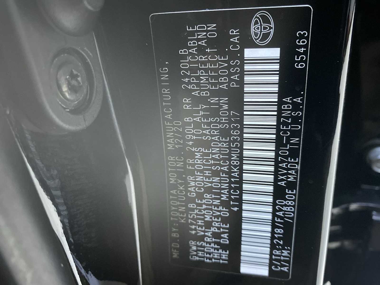 Thumbnail: 2021 Toyota Camry - 21