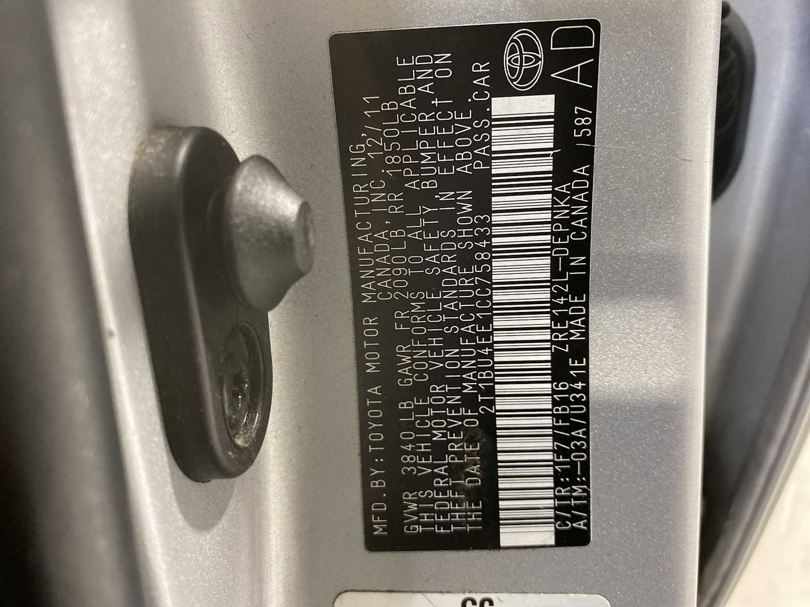 Thumbnail: 2012 Toyota Corolla - 21