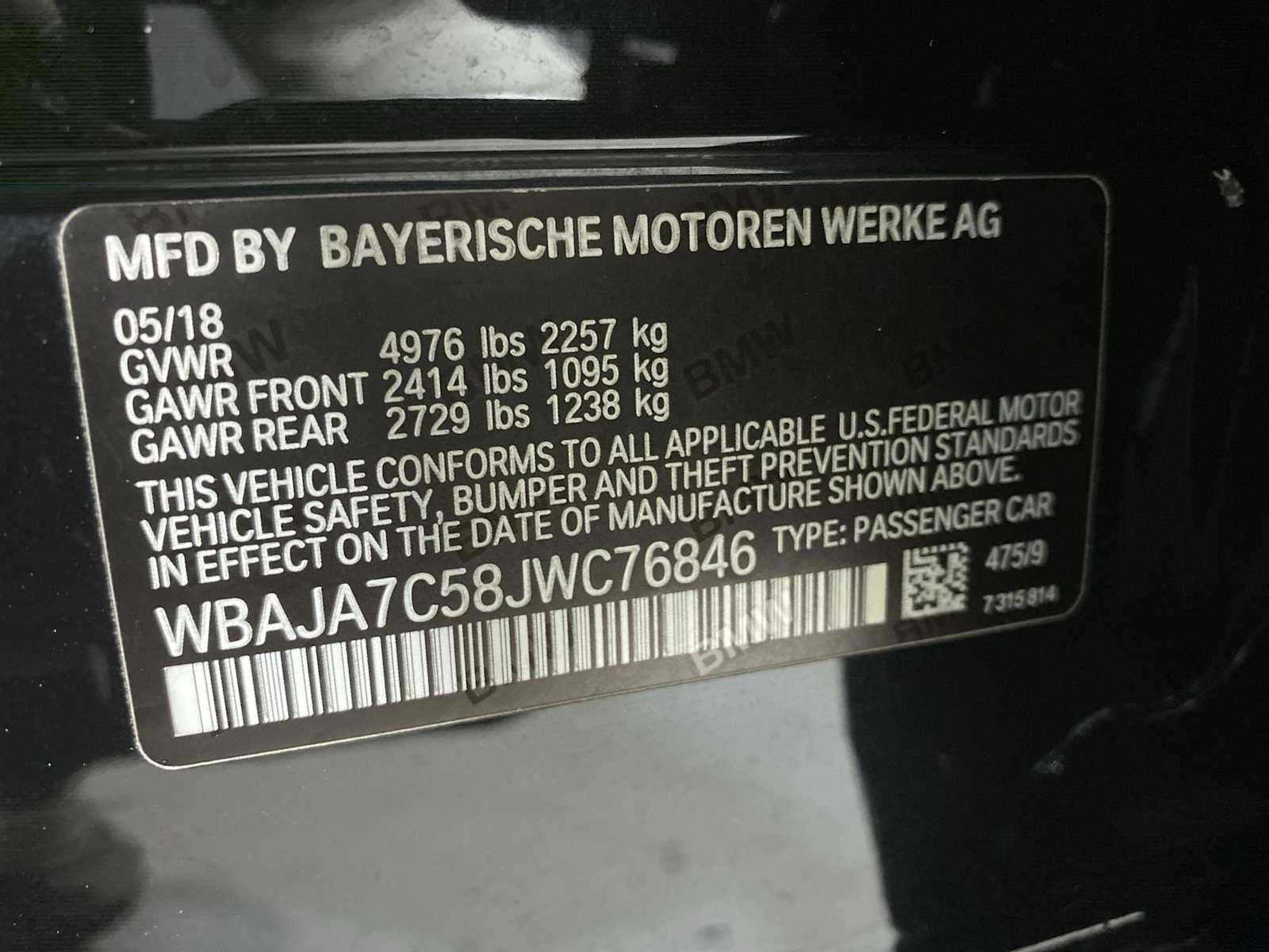 Thumbnail: 2018 BMW 5 Series - 21