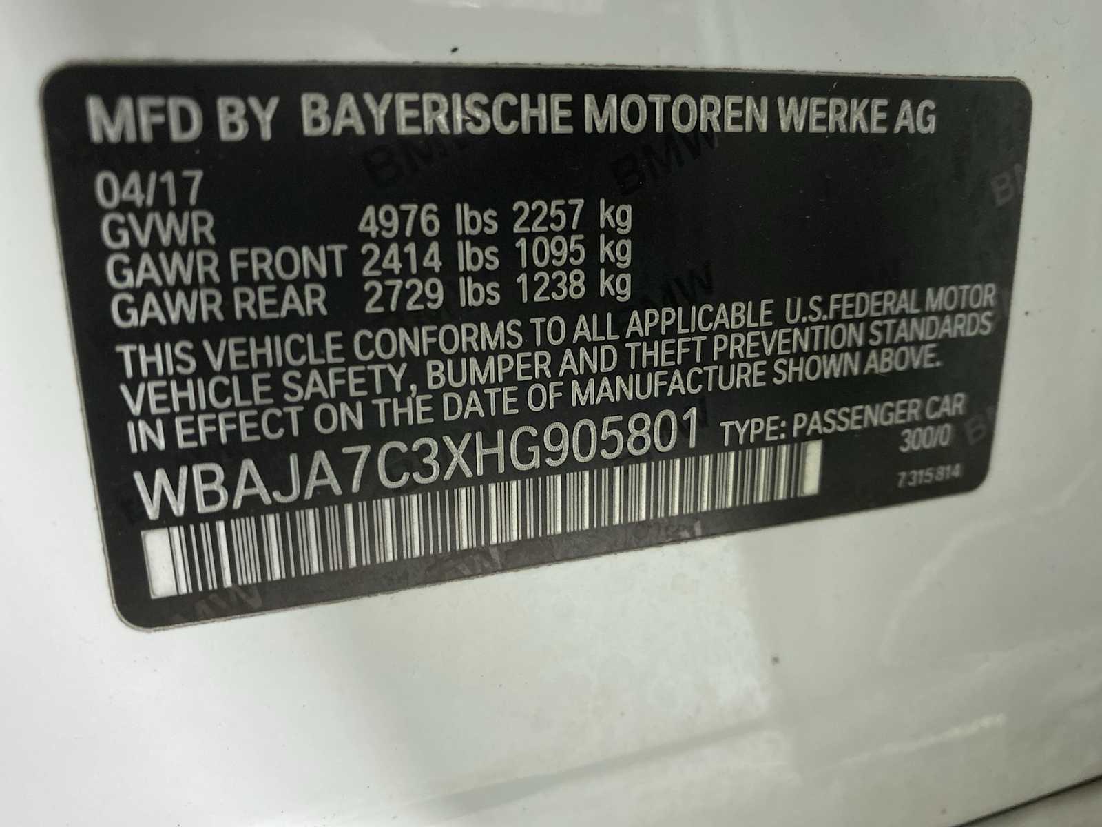 Thumbnail: 2017 BMW 5 Series - 21